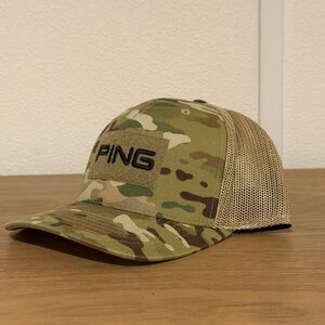 Ping Camo Mesh Back Hat
